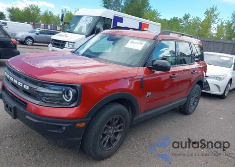 2022 Ford Bronco Sport Big Bend из США, поврежденный, VIN 3FMCR9B68NRD56448